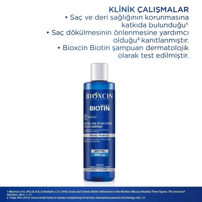Bioxcin Biotin Şampuan 300 ml