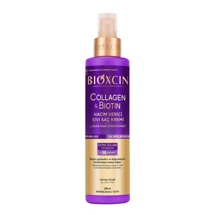 Bioxcin Collagen & Biotin Hacim Verici Sıvı Saç Kremi 200 ml