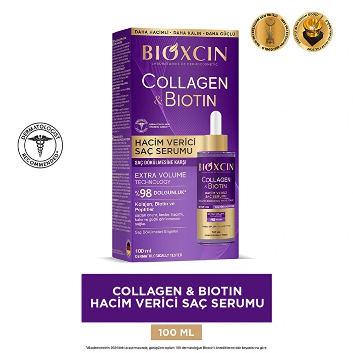 Bioxcin Collagen & Biotin Saç Serumu 100 ml