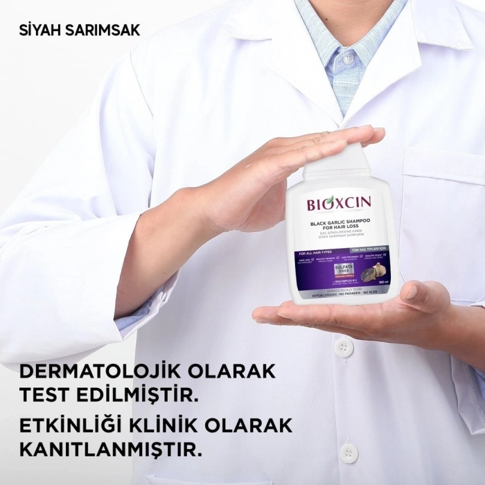 Bioxcin Siyah Sarımsak Şampuan 300 ml