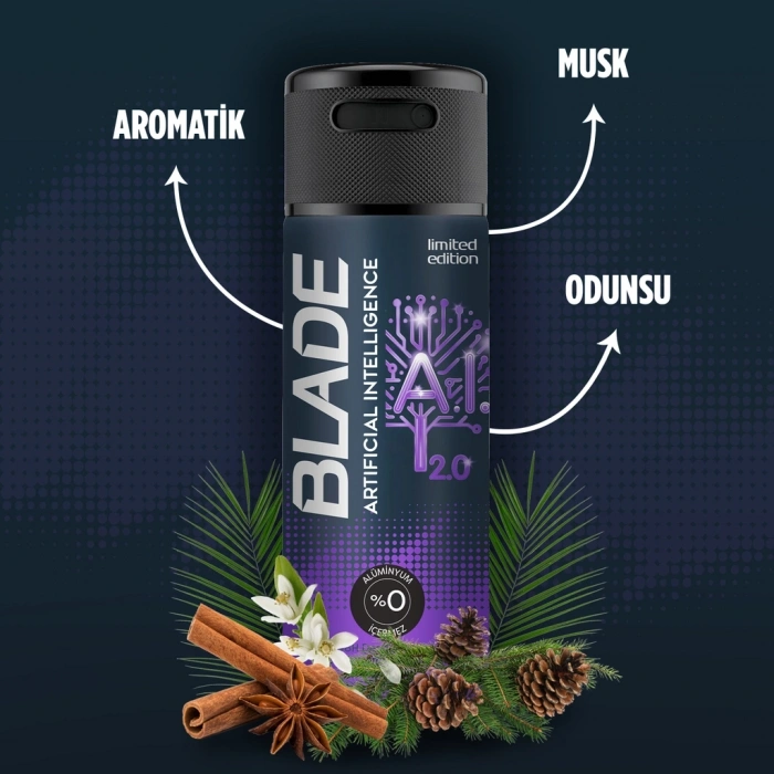 Blade A.I. 2.0 Erkek Deodorant Sprey 150 ml