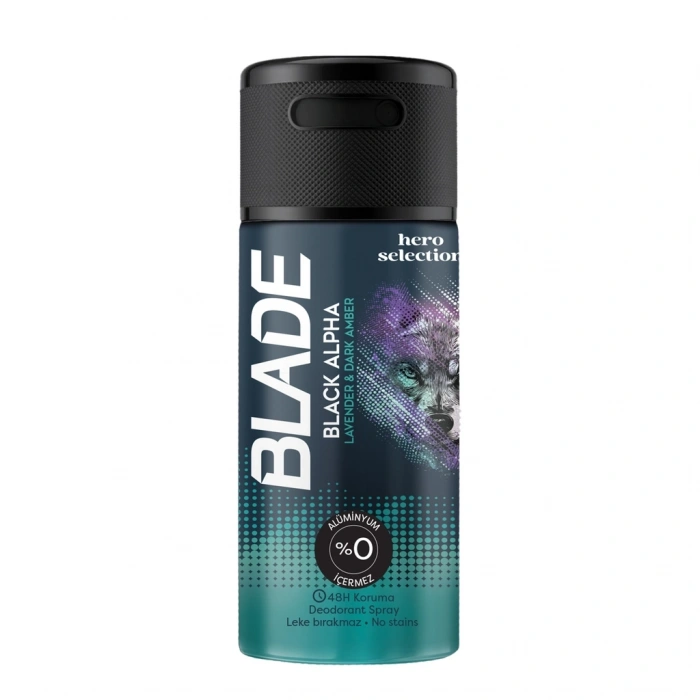 Blade Black Alpha Erkek Deodorant Sprey 90 ml
