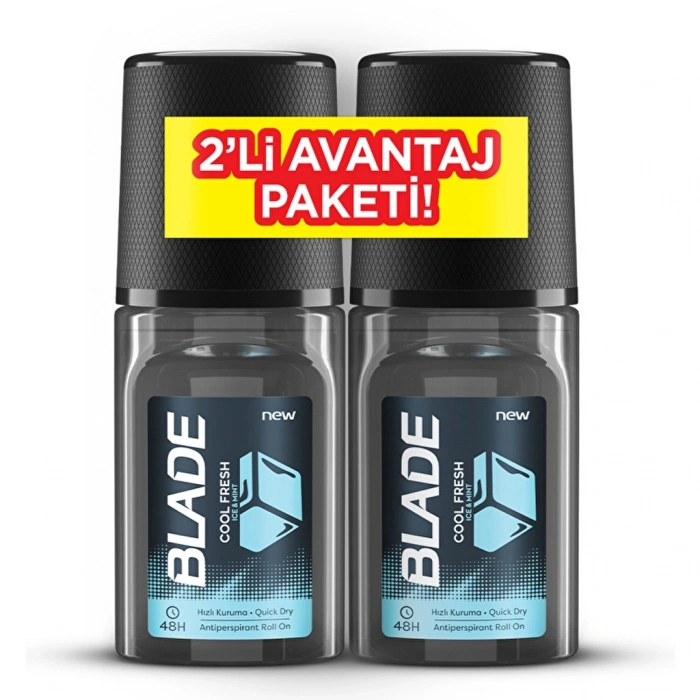 Blade Cool Fresh Erkek Deodorant Roll-On 2 x 50 ml