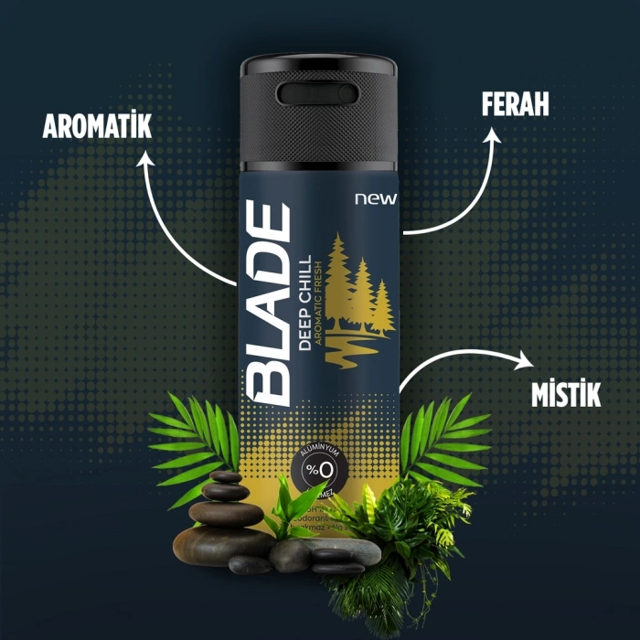 Blade Deep Chill Erkek Deodorant Sprey 150 ml