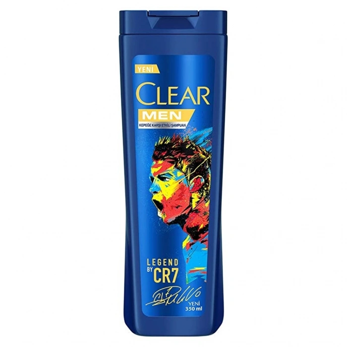 Clear Men Kepeğe Karşı Etkili Şampuan Legend By CR7 Cristiano Ronaldo 350 ml