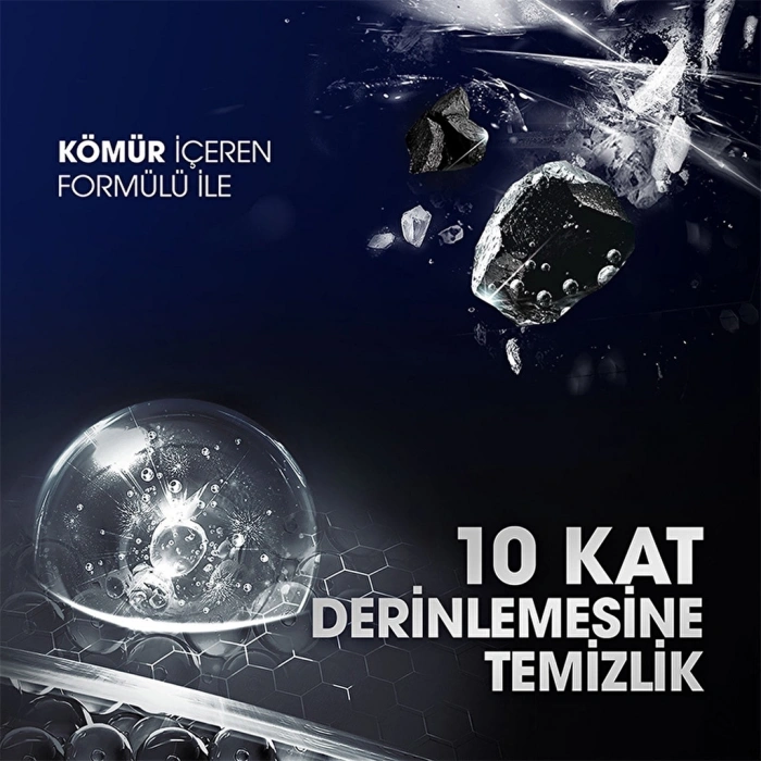 Clear Men Kepeğe Karşı Etkili Şampuan Yoğun Arındırıcı Kömür İle 350 ml