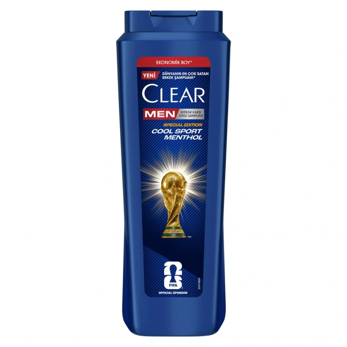 Clear Men Kepeğe Karşı Şampuan Cool Sport Menthol 500 ml