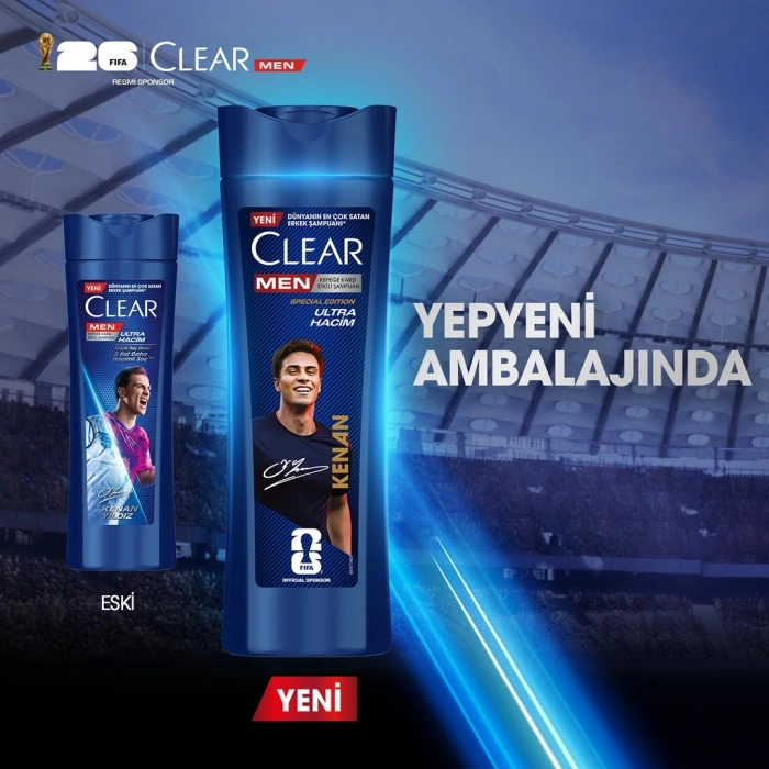 Clear Men Legends Kenan Yıldız Ultra Hacim Şampuan 350 ml