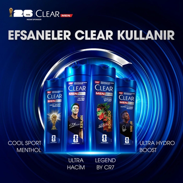 Clear Men Legends Kenan Yıldız Ultra Hacim Şampuan 350 ml