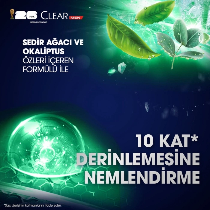 Clear Men Legends Vinicius Junior Şampuan 350 ml