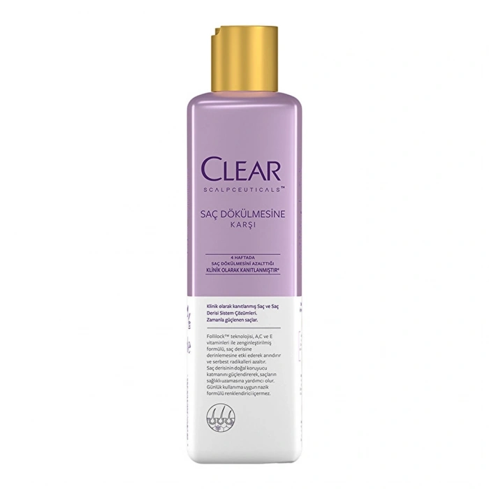 Clear Scalpceuticals Saç Bakım Şampuanı Saç Dökülmesine Karşı 300 ml