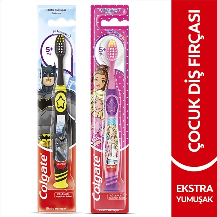 Colgate Çocuk 5+ Ekstra Yumuşak Diş Fırçası (Asortili)