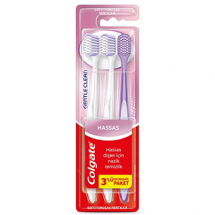 Colgate Gentle Clean 2+1 Diş Fırçası (Hassas - Yumuşak)