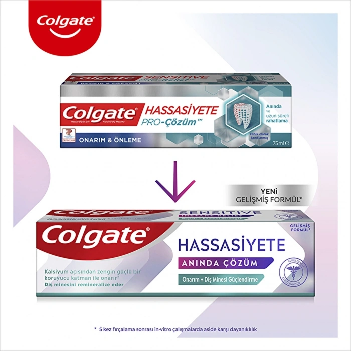 Colgate Hassasiyete Anında Çözüm Diş Macunu 75 ml