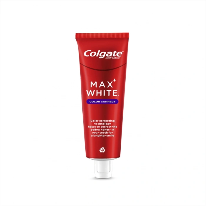 Colgate Max White Mor Renk Teknolojisi Anında Beyazlık Etkisi Diş Macunu 75 ml