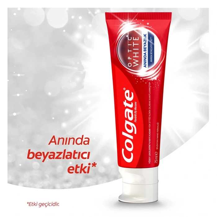Colgate Optic White Anında Beyazlık Beyazlatıcı Diş Macunu 20 ml