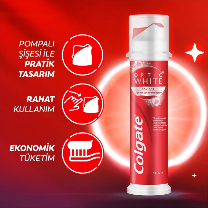 Colgate Optic White Radiant Diş Macunu 100 ml