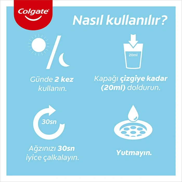 Colgate Plax Nane Ferahlığı Alkolsüz Ağız Bakım Suyu 250 ml