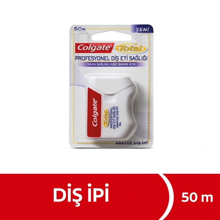 Colgate Total Profesyonel Diş Eti Sağlığı Arayüz Diş İpi 50 m