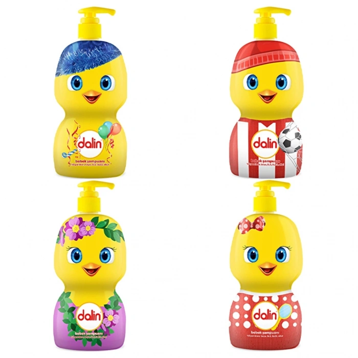 Dalin Civciv Şişe Bebek Şampuanı 500 ml (Asortili)