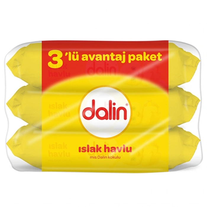 Dalin Klasik Bebek Islak Havlu 3 x 56 Adet