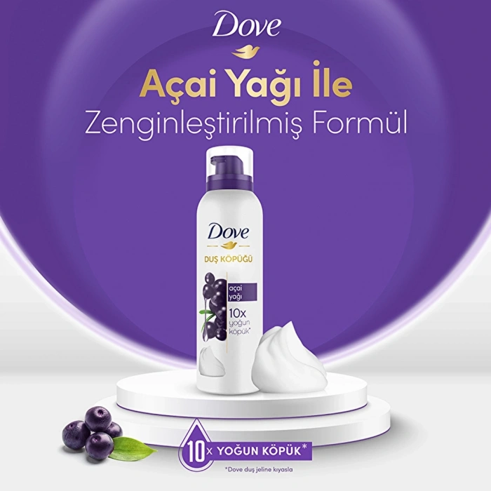 Dove Açai Yağı Duş Köpüğü 200 ml