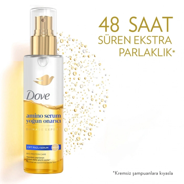 Dove Amino Serum Yoğun Onarıcı Çift Fazlı Saç Serumu 80 ml