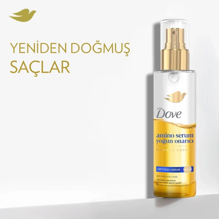 Dove Amino Serum Yoğun Onarıcı Çift Fazlı Saç Serumu 80 ml