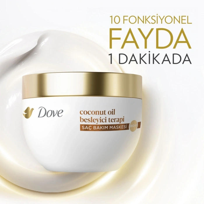 Dove Coconut Oil Besleyici Terapi Saç Bakım Maskesi 265 ml