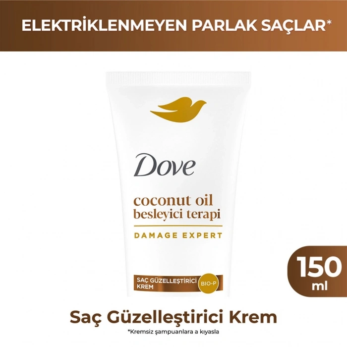 Dove Coconut Oil Besleyici Terapi Saç Güzelleştirici Krem 150 ml