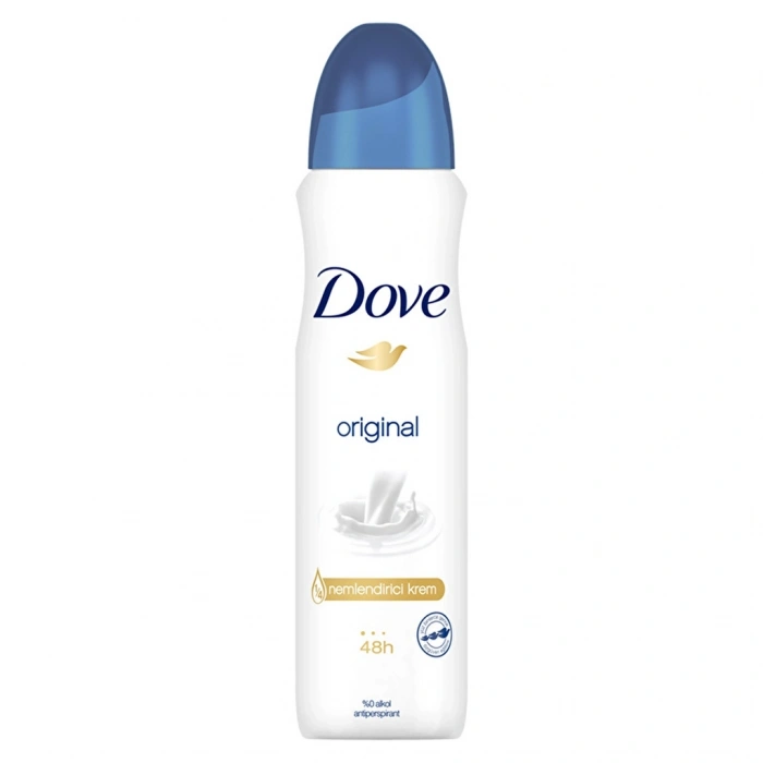Dove Kadın Sprey Deodorant 1/4 Nemlendirici Krem Original 150 ml