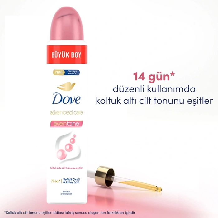Dove Kadın Sprey Deodorant Advanced Care Eventone 72 Saat Koruma 200 ml