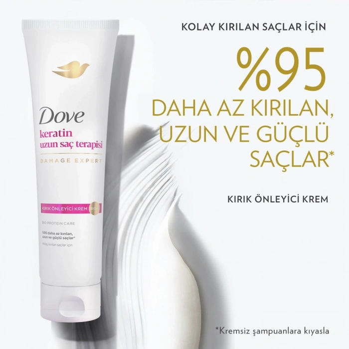 Dove Keratin Uzun Saç Terapisi Kırık Önleyici Krem 150 ml