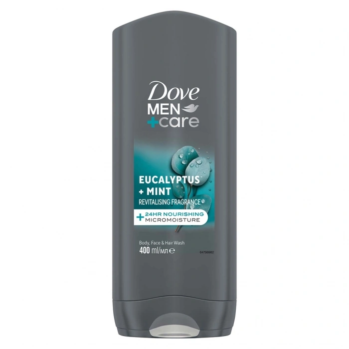 Dove Men +Care Eucalyptus + Mint Canlandırıcı Duş Jeli 400 ml
