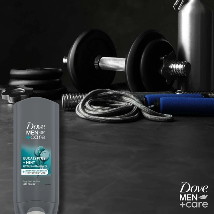 Dove Men +Care Eucalyptus + Mint Canlandırıcı Duş Jeli 400 ml