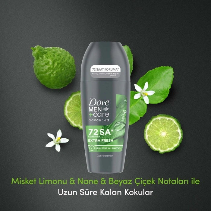 Dove Men +Care Extra Fresh Erkek Roll On Deodorant 50 ml