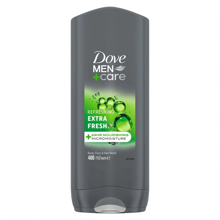Dove Men +Care Extra Fresh Ferahlatıcı Duş Jeli 400 ml