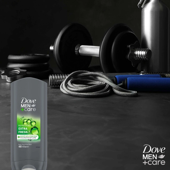 Dove Men +Care Extra Fresh Ferahlatıcı Duş Jeli 400 ml