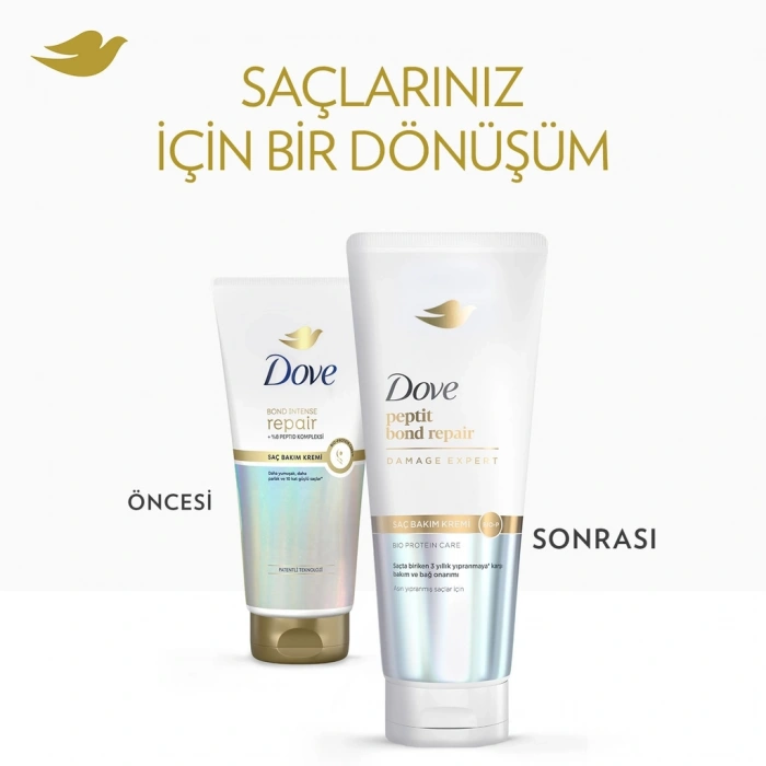 Dove Peptit Bond Repair Kurtarıcı Onarıcı Saç Bakım Kremi 250 ml