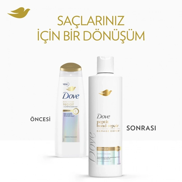 Dove Peptit Bond Repair Şampuan 375 ml