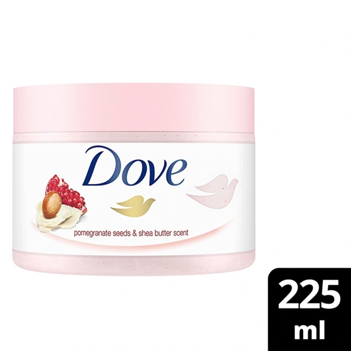 Dove Vücut Peelingi Nar Çekirdeği & Shea Yağı 225 ml