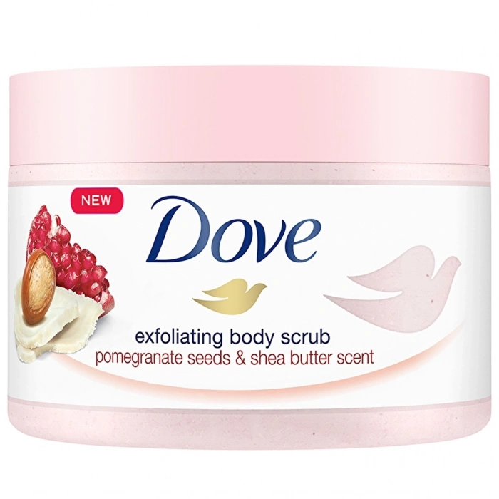 Dove Vücut Peelingi Nar Çekirdeği & Shea Yağı 225 ml