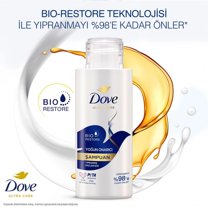 Dove Yoğun Onarıcı Seyahat Boy Şampuan 90 ml