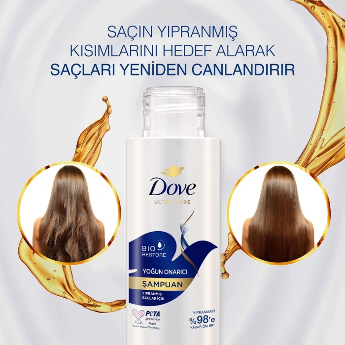 Dove Yoğun Onarıcı Seyahat Boy Şampuan 90 ml