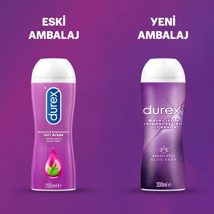 Durex 2in1 Aloe Vera Masaj Jeli 200 ml