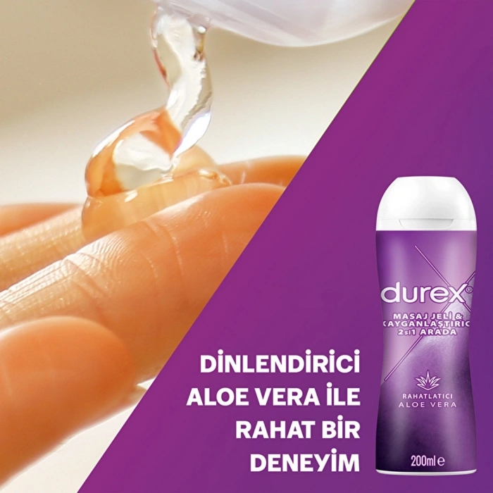 Durex 2in1 Aloe Vera Masaj Jeli 200 ml