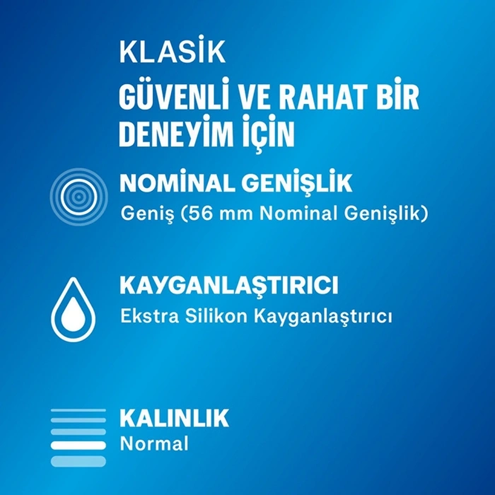 Durex Klasik Prezervatif 16lı