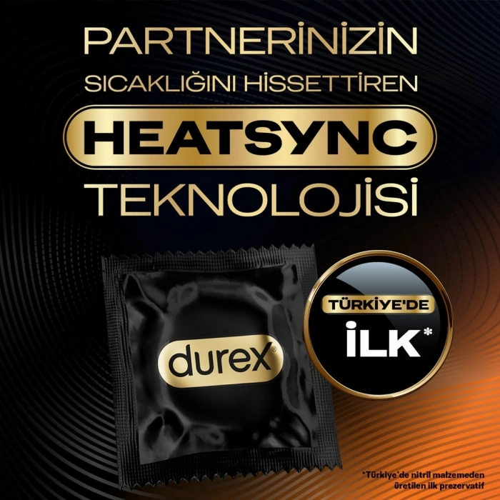 Durex Nude Vücut Isısını İleten Ultra İnce Prezervatif 8li