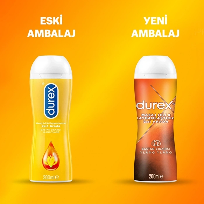Durex Play 2si 1 Arada Masaj Jeli ve Kayganlaştırıcı 200 ml