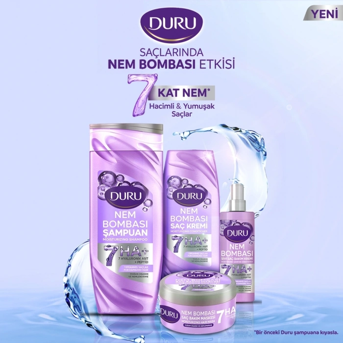 Duru Nem Bombası Yoğun Onarım Şampuan 400 ml